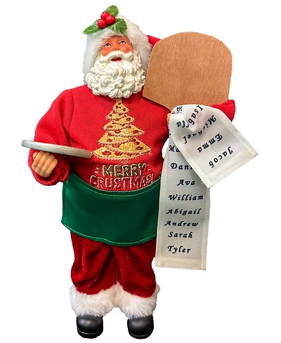 Santa's Workshop 12" Pizza Guy Santa
