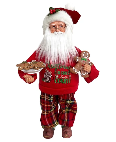 Santa's Workshop 15" Xmas Calories Don't Count Claus