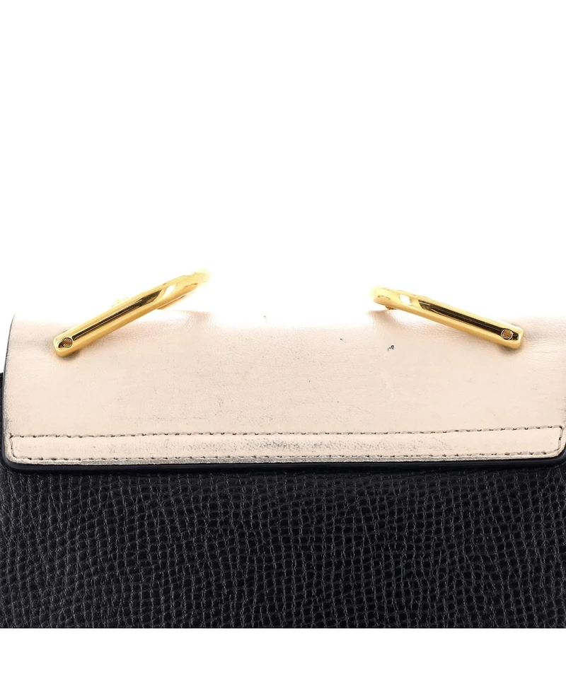 Pre-Owned Chloe Mini Drew Crossbody Bag Perforated Leather