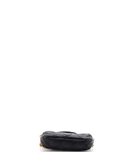 Pre-Owned Saint Laurent Mini Becky Double Zip Crossbody Bag Quilted Leather