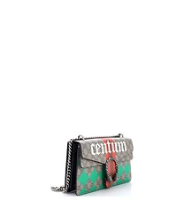 Pre-Owned Gucci Small Dionysus Bag Printed Gg Coated Canvas