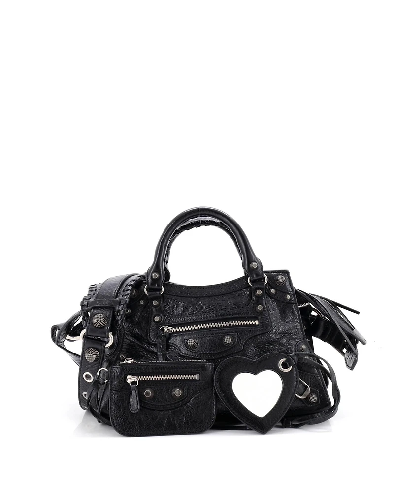 Pre-Owned Balenciaga Xs Neo Cagole City Bag Leather