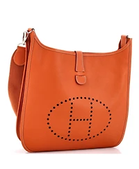 Pre-Owned Hermes Gm Evelyne Bag Gen Ii Epsom
