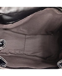 Pre-Owned Bottega Veneta Small Flap Messenger Bag Intrecciato Nappa