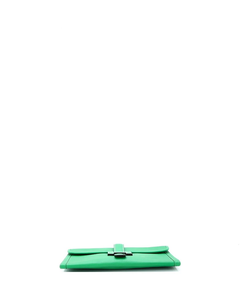 Pre-Owned Hermes Pm Jige Clutch Epsom