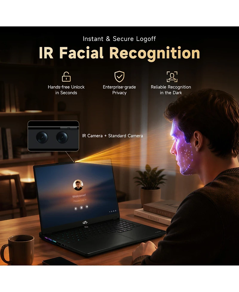 Nimo Nimo Axis Amd Ryzen Ai Max+ 395 128GB LPDDR5x 16" 165Hz Laptop