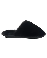 Nine West Women's Faux Fur Closed Scuff Slipper