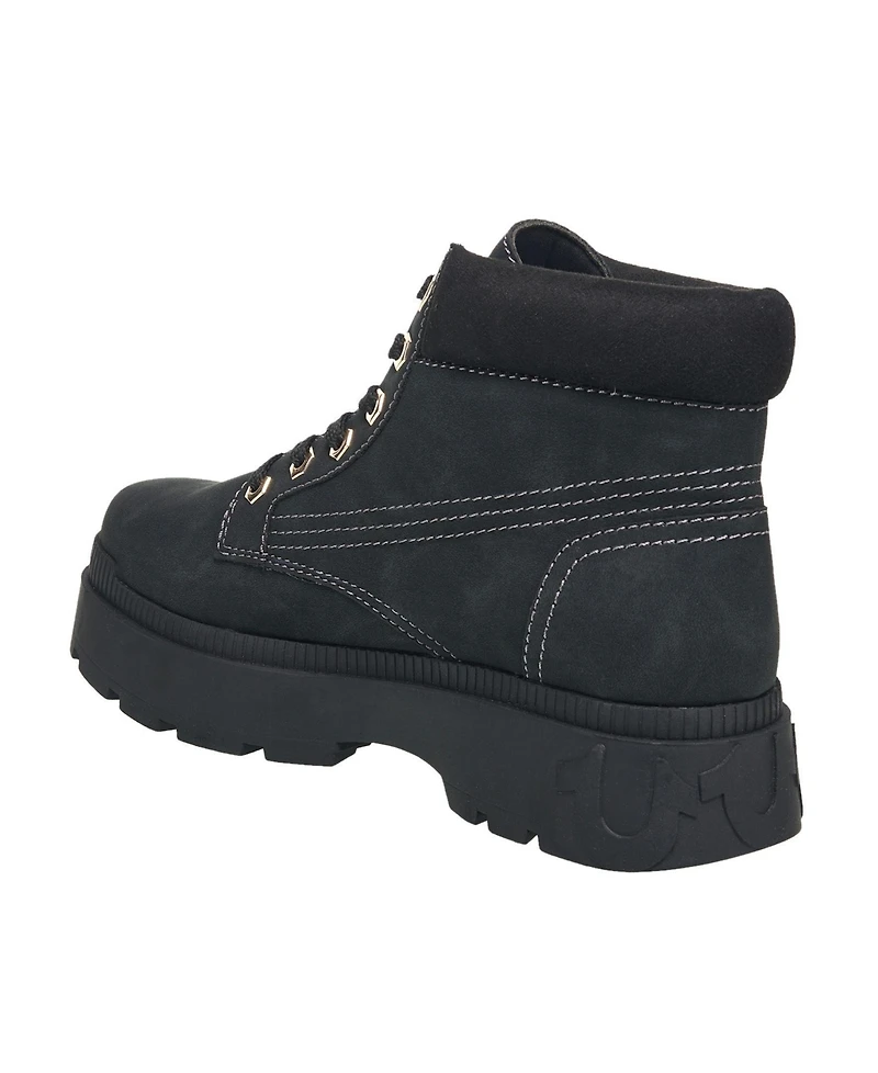 True Religion Men's Brent Faux Suede Work Boot