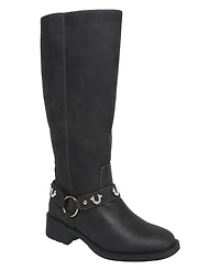 True Religion Women's Kehlani Bling Logo Boot