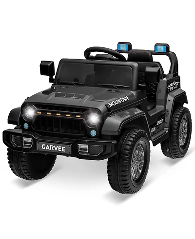 homfan 12V Twin-Motor Remote-Control Rechargeable Ride-On Truck, 66 lbs Capacity, Ages 3–5