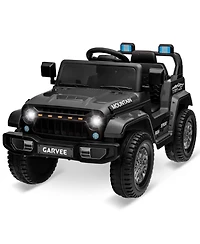 homfan 12V Twin-Motor Remote-Control Rechargeable Ride-On Truck, 66 lbs Capacity, Ages 3–5