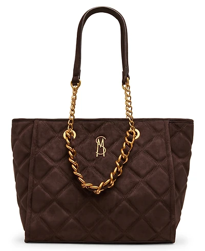 Steve Madden Kattt Quilted Large Tote Handbag