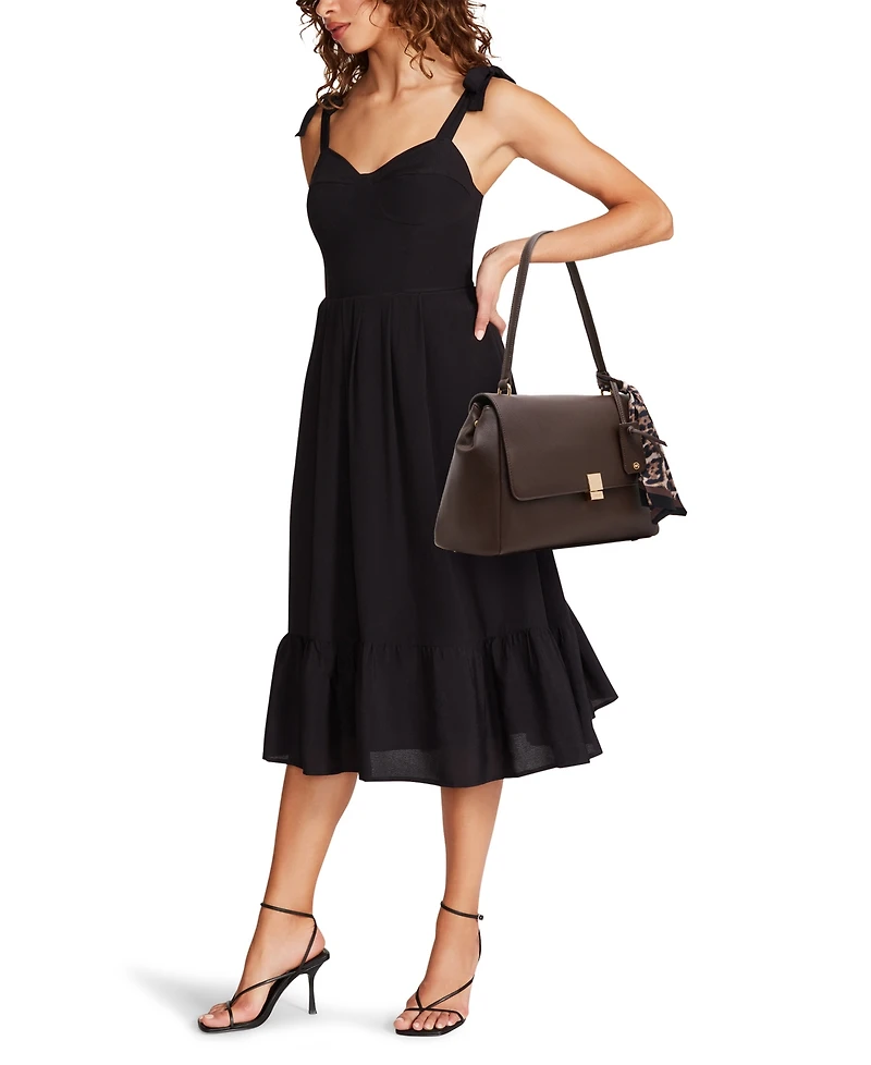 Anne Klein Flap with Scarf Medium Shoulder Handbag