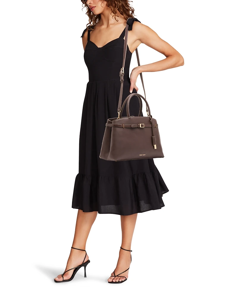 Anne Klein Medium Top Handle Satchel Handbag