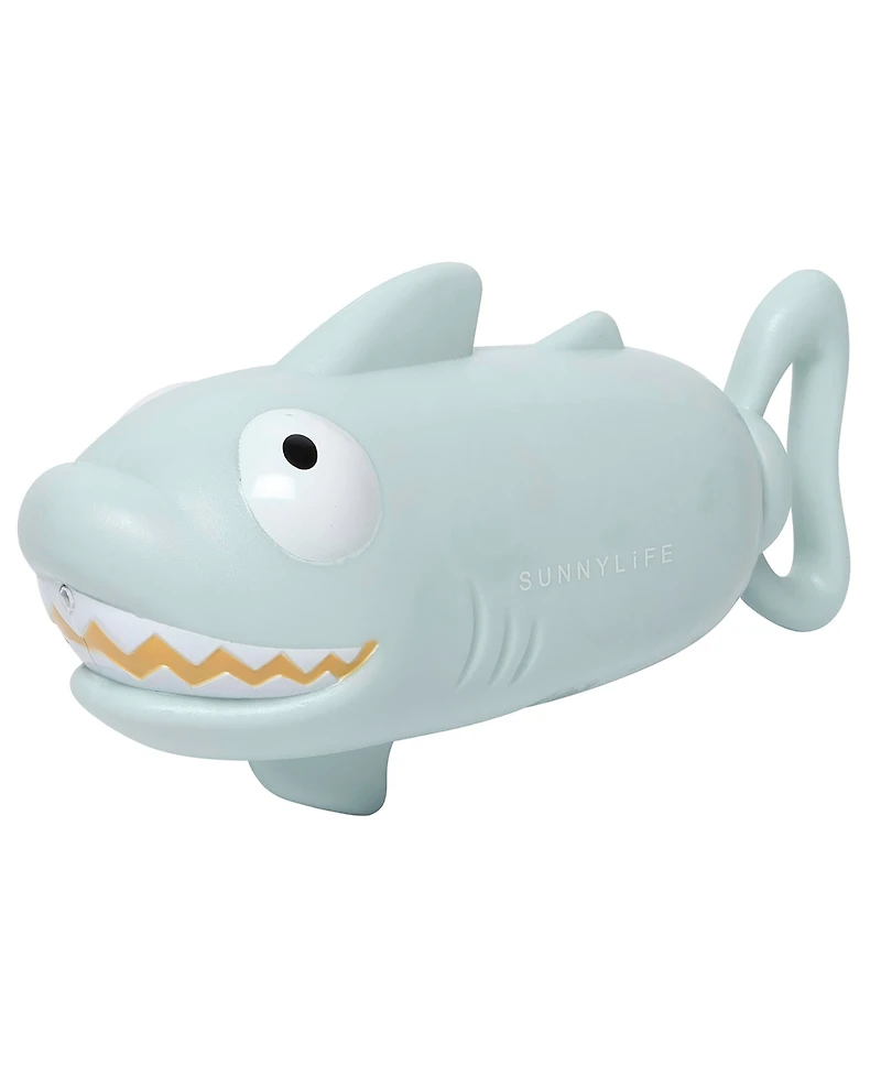 Sunnylife Shark Hand-Pump Water Squirter, 21-Foot Range, Ages 3+