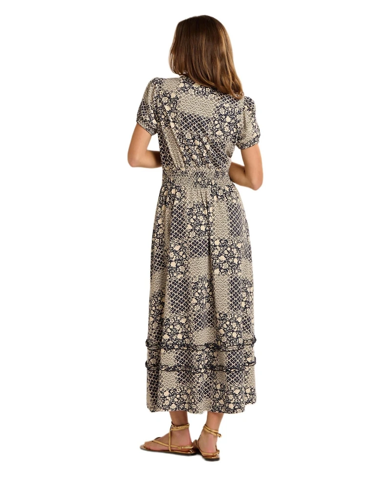 Brakeburn Women's Katerina Printed Maxi Dress
