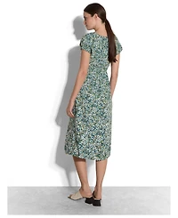 Apricot Women's Milkmaid Midi Dress