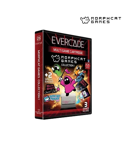 Blaze Entertainment Morphcat Games Collection 1 5 Retro Games Evercade and Super Pocket