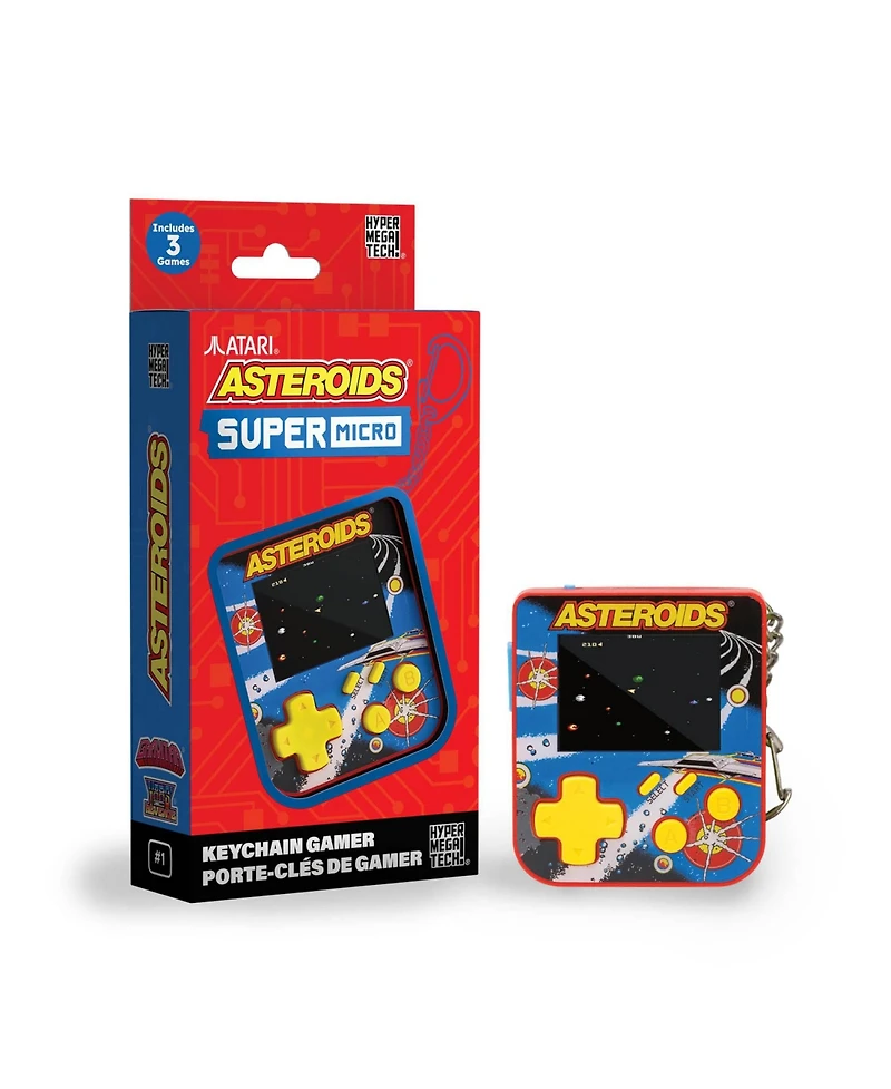 Blaze Entertainment HyperMegaTech Atari Asteroids Keychain