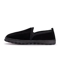Muk Luks Men's Eric Genuine Suede Slip On Slippers