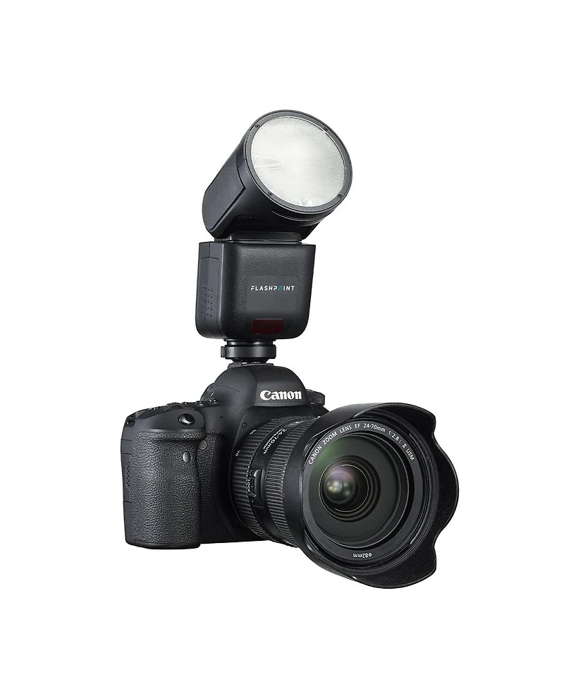 Flashpoint Zoom Li-ion X Mid R2 Ttl Round Flash for Canon, Godox V1mid