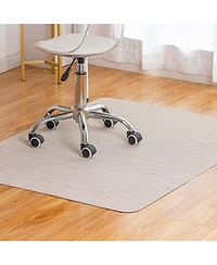 Danrong Heavy Duty Non Slip Office Chair Mat For Hardwood Floors Smooth Silent Glide Protector