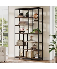 Tribesigns 8-Tier 79 Inch Tall Bookshelf