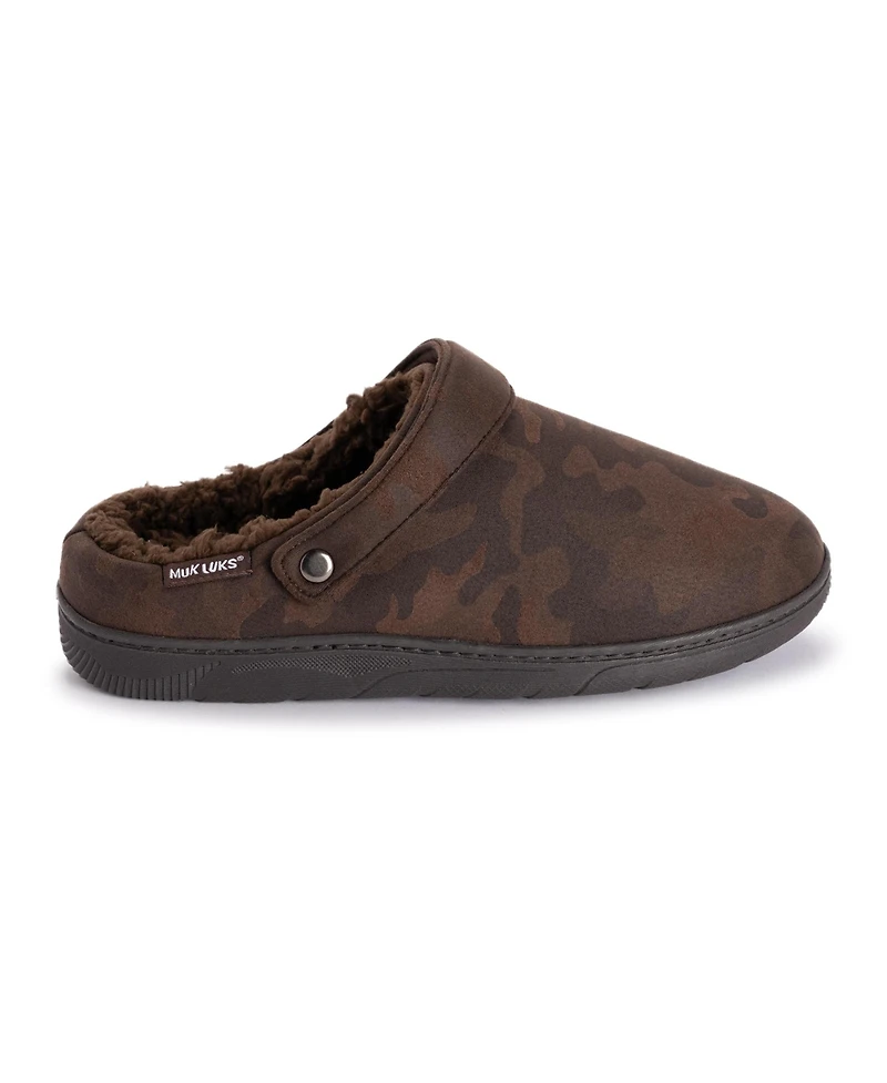 Muk Luks Men's Keanu Convertible Clog Slippers