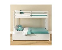 Grain & Grove Bear Plywood Twin/Full Bunk with Trundle