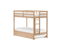 Grain & Grove Bear Plywood Twin/Twin with Trundle