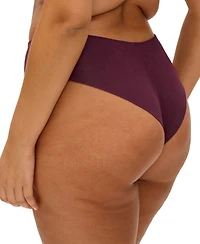 Elomi Plus Size Reja Cheeky Embroidered Panty