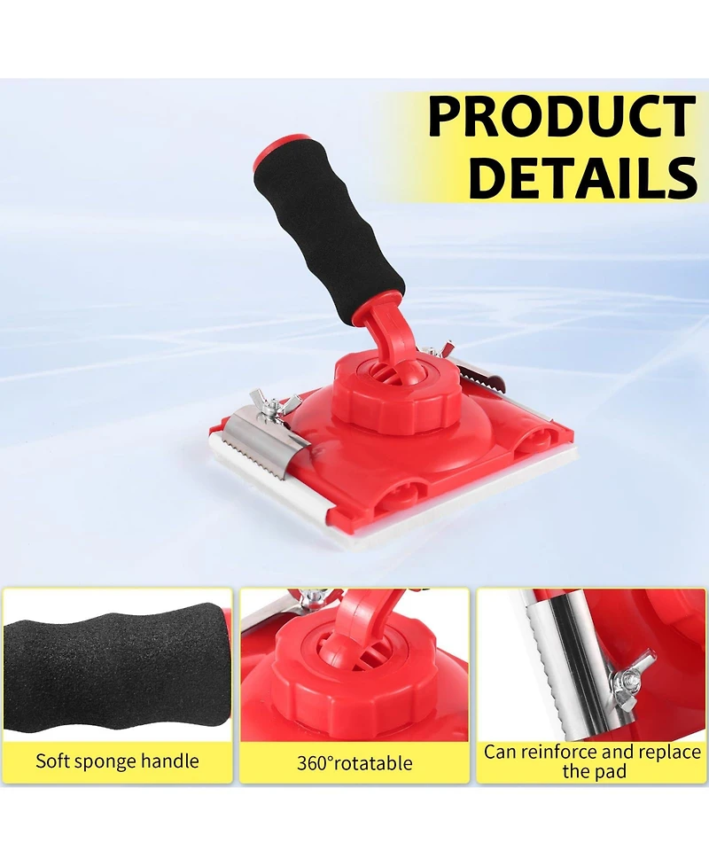 Xdovet Paint Edger with Replace Pads and Extension Pole