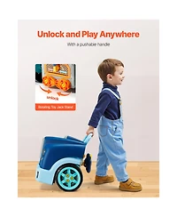 Hongge Mechanic Engine Repair Electric Screwdriver 60-Piece Playset, Ages 3+