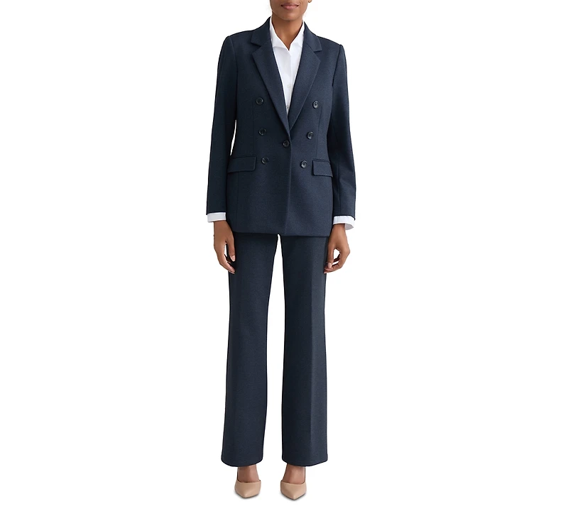 Jones New York Petite 1-Button Notch Double-Breasted Blazer