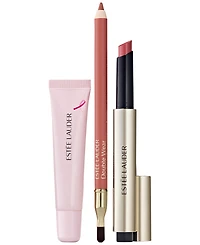 Estee Lauder 4-Piece Pink Horizon Lip Collection Pink Ribbon Makeup Gift Set