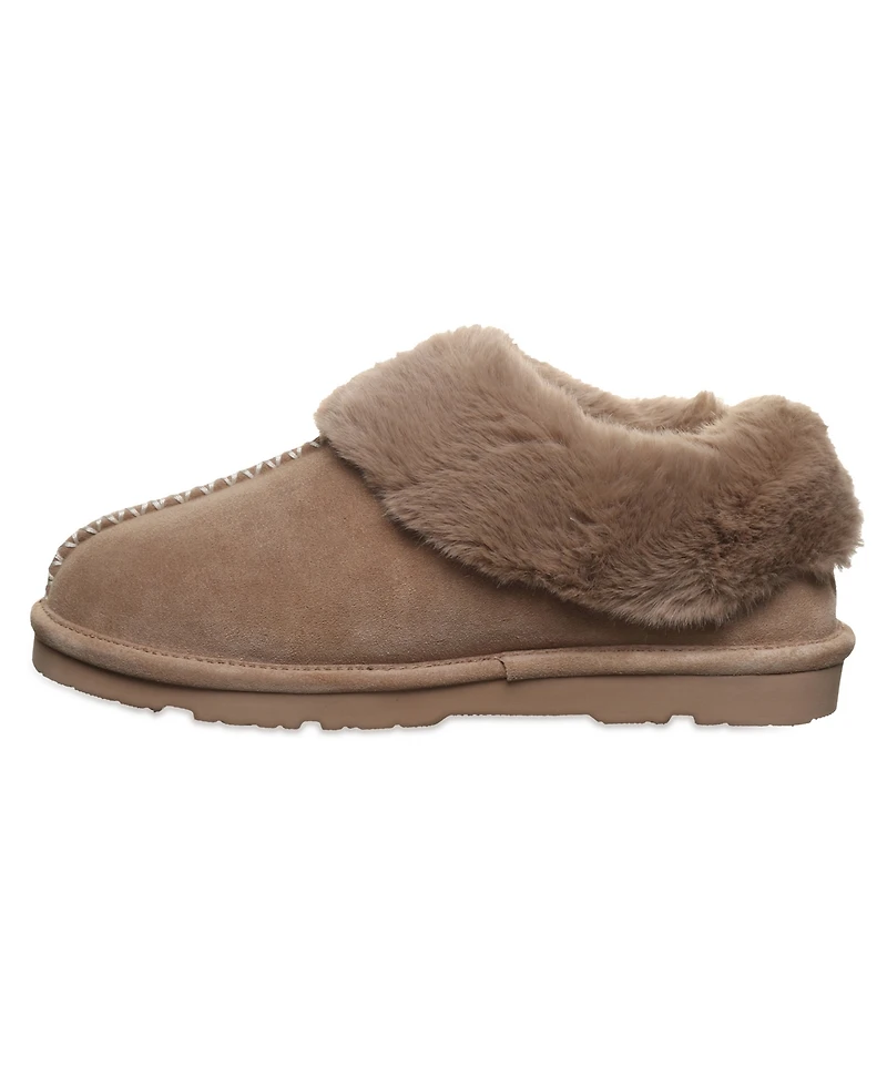 Bearpaw Women's Bella Suede Slip-On Slippers