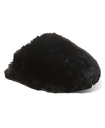 Bearpaw Women's Silkie Faux Fur Plush Slip-On Slippers