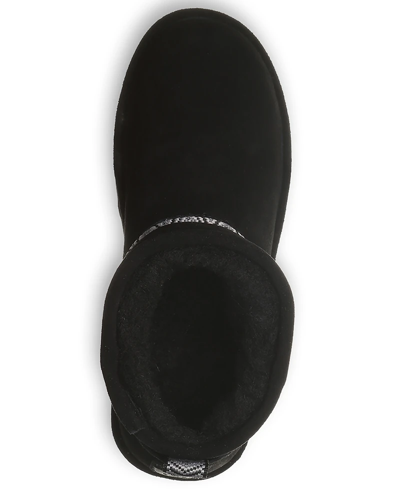 Bearpaw Women's Akira Webbing Tape Seam Pull-On Ankle Booties