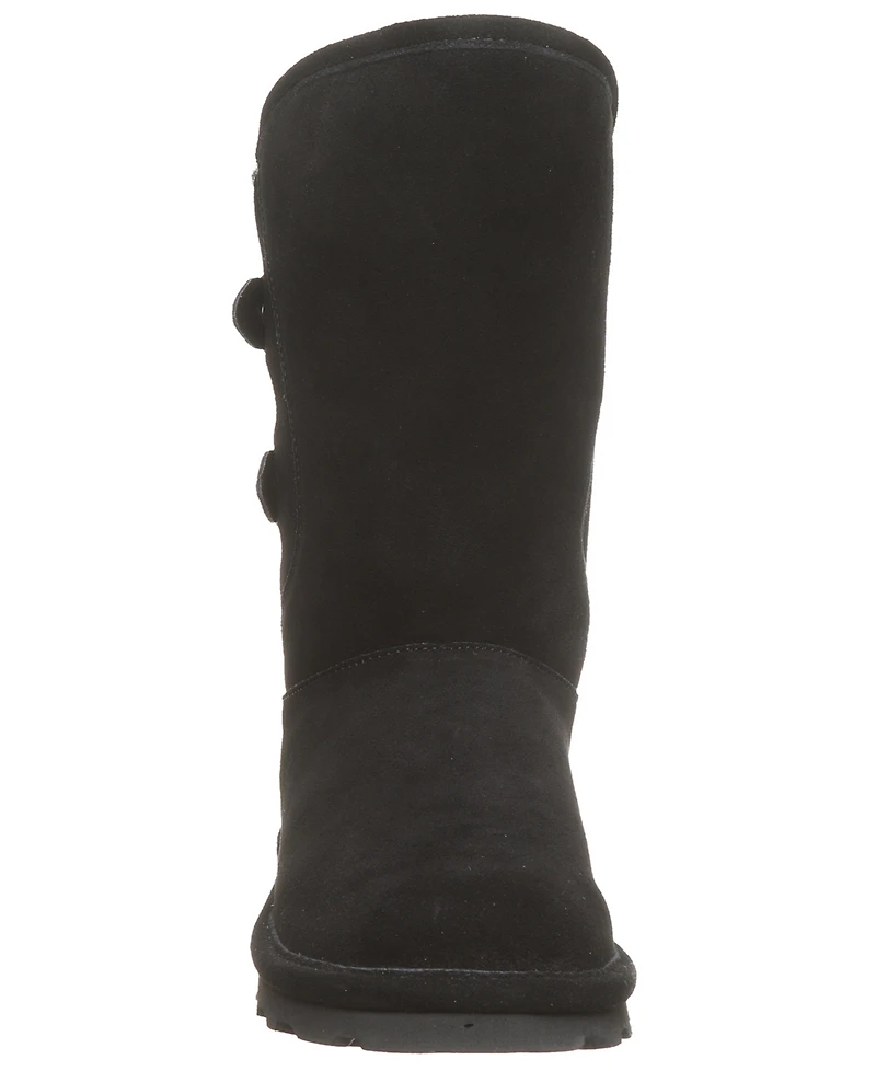 Bearpaw Women's Jenni Knit Back Accent Mid Calf Boots