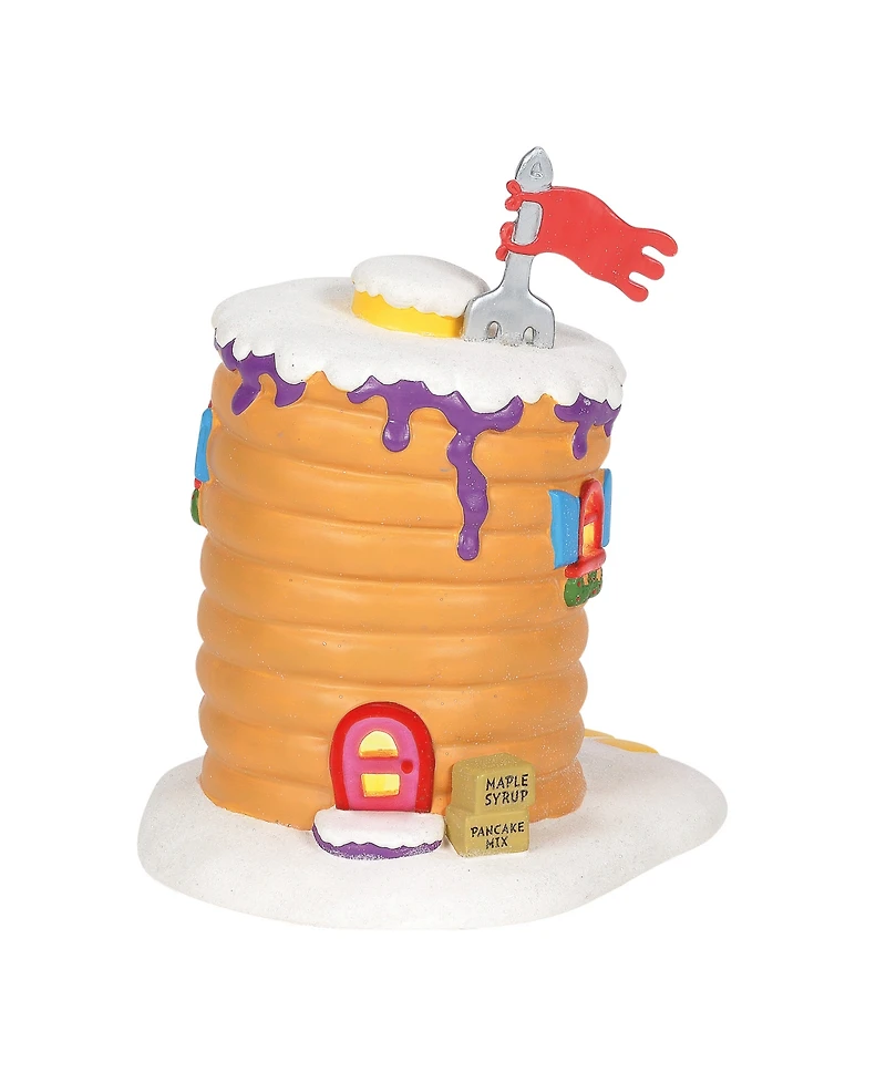 Department 56 Grinch Village Light-Up Whoville Pancake House Figurine