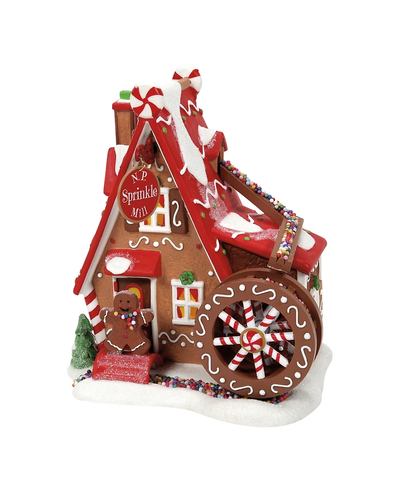 Department 56 North Pole Village Sprinkle Mill Figure