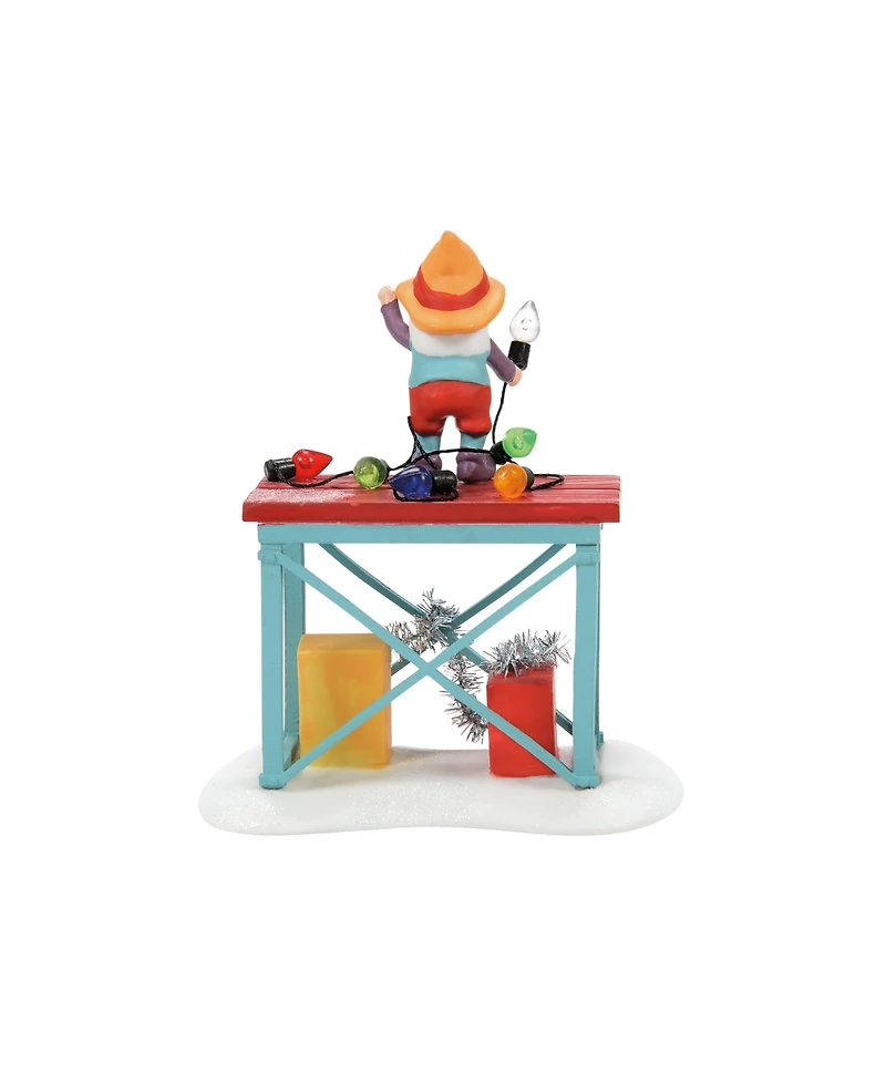 Department 56 North Pole Village Time To Decorate Figure
