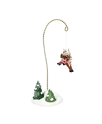 Department 56 North Pole Village Elf Testflight Aerial, Set of 2