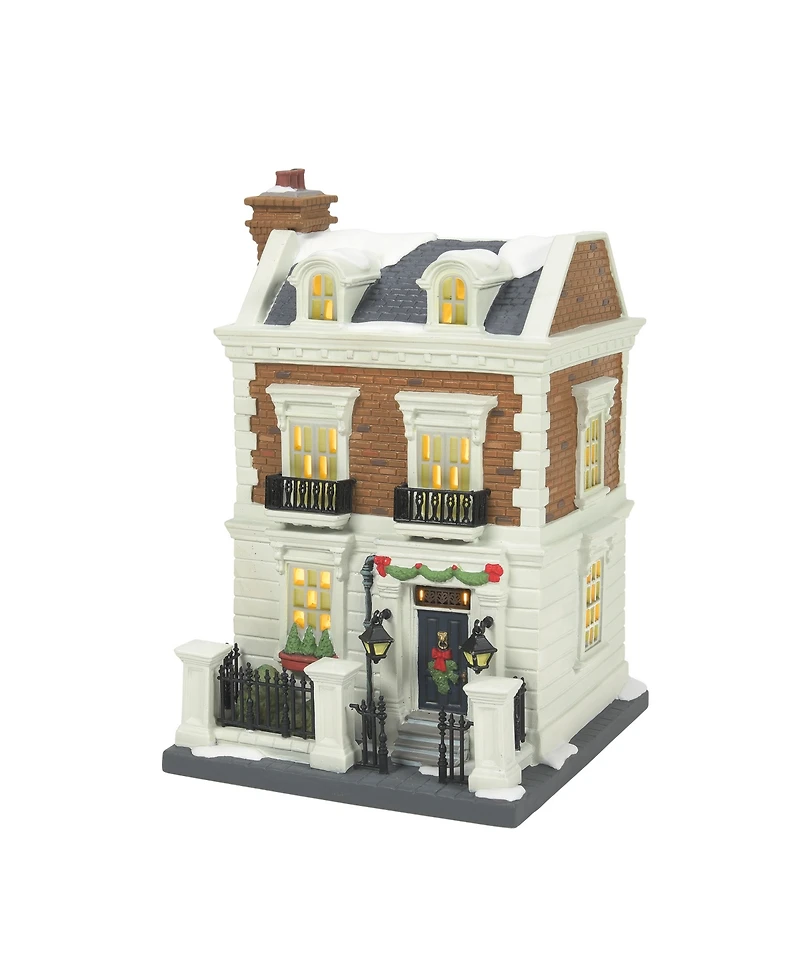 Department 56 Dickens Village 17 Cherry Tree Lane Light-Up House Figurine