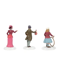 Department 56 Dickens Village Friends & Neighbors Figures, Set of 3