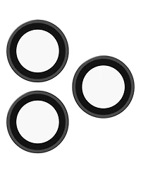 Zagg Glass Elite Tempered Glass 3-Piece Camera Lens Protection Rings, Compatible with Apple iPhone 15 Pro, 16 Pro, and 17 Pro