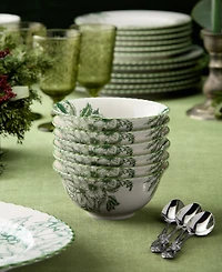 Certified International Winter Evergreen All-Purpose Bowls, Set of 6