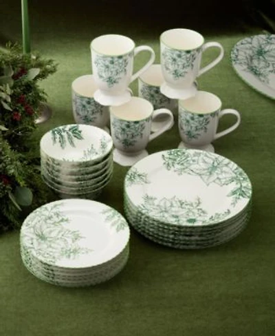 Certified International Winter Evergreen Dinnerware Collection