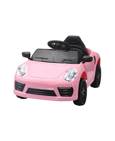 Yobtop Kids Electric Ride-On Car, 12V Battery, Remote Control, 66 lb. Capacity, Ages 3-5
