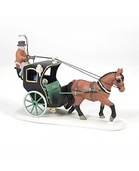 Department 56 Dickens Village Holiday Cab Ride Figure